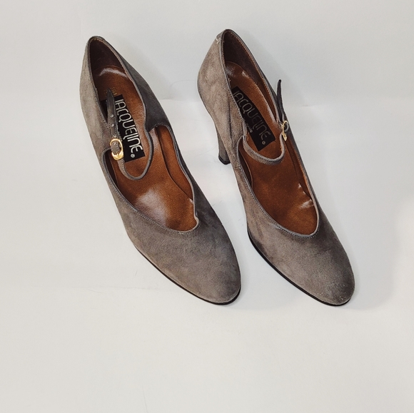 Vintage | Shoes | Nwb Mary Jean Vintage Suede Heels | Poshmark